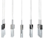 Sparkling 8" Crystal Chandelier in 4 Sizes