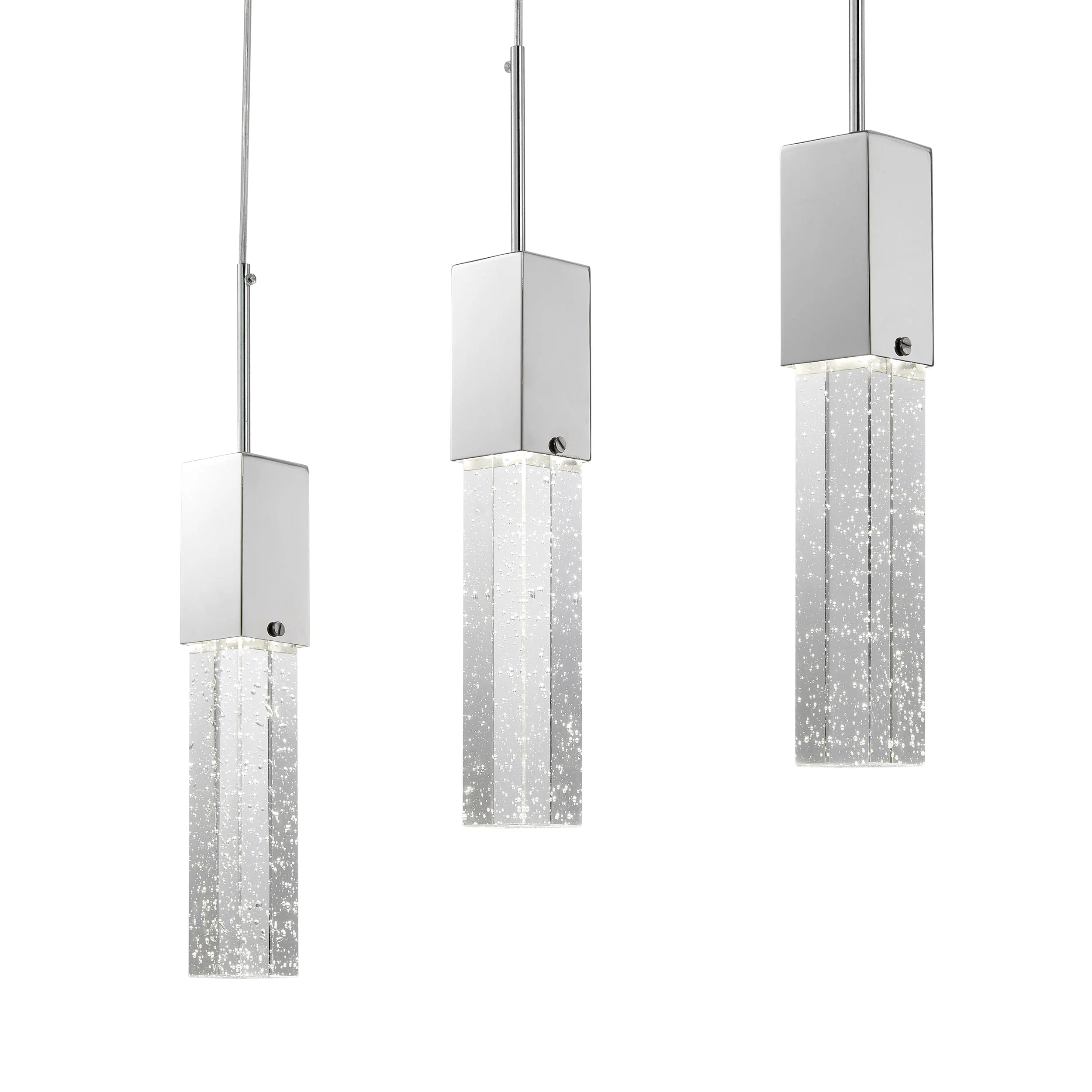 Sparkling 8" Crystal Chandelier in 4 Sizes