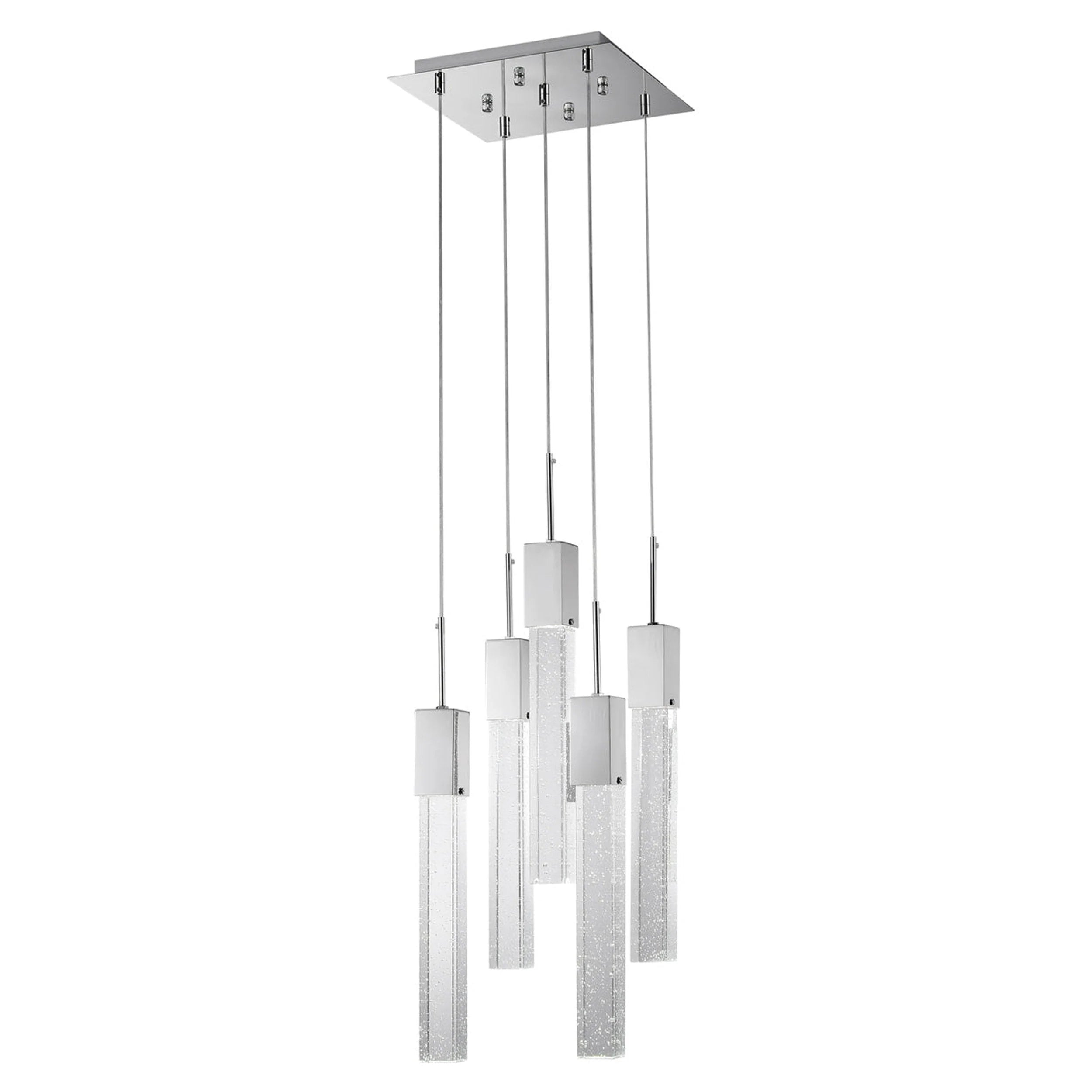 Sparkling 13" Crystal Chandelier in 5 Sizes