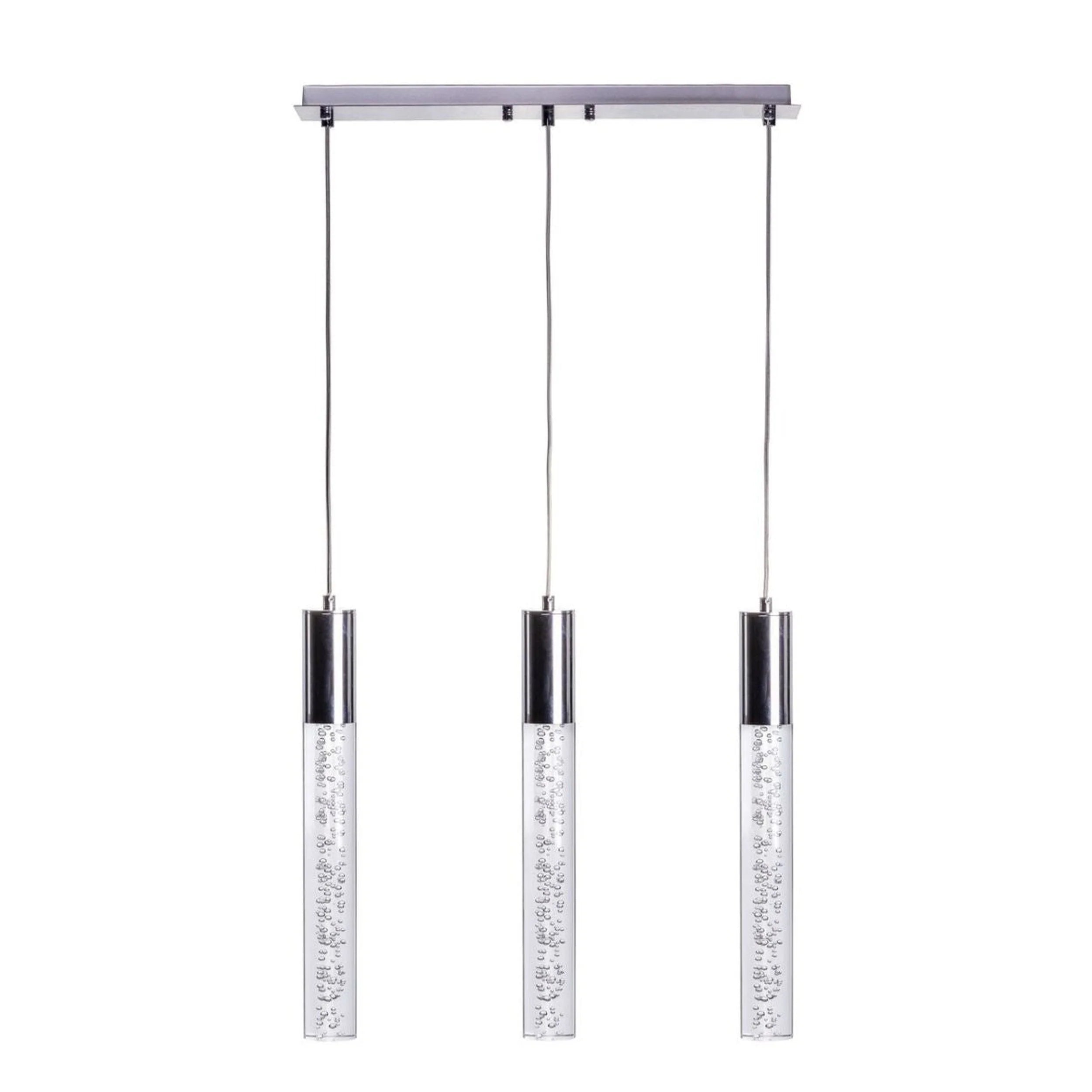 Sparkling Cylindrical LED Chandelier in 5 Sizes
