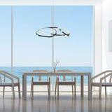 Zoe Chrome LED Chandelier