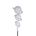 Crystal Spheres Vertical Floor Lamp