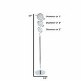 Crystal Spheres Vertical Floor Lamp