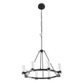 Contemporary Round Crystal LED Chandelier in 2 Finishes