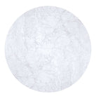 Bart White Marble Dining Room Table