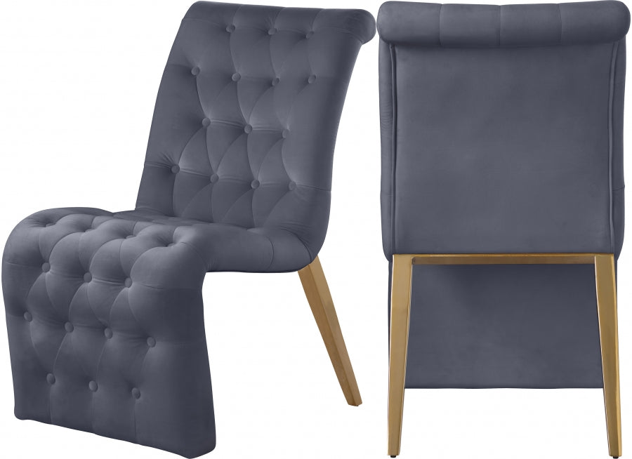 Curtis Velvet Dining Chair in 4 Color Options