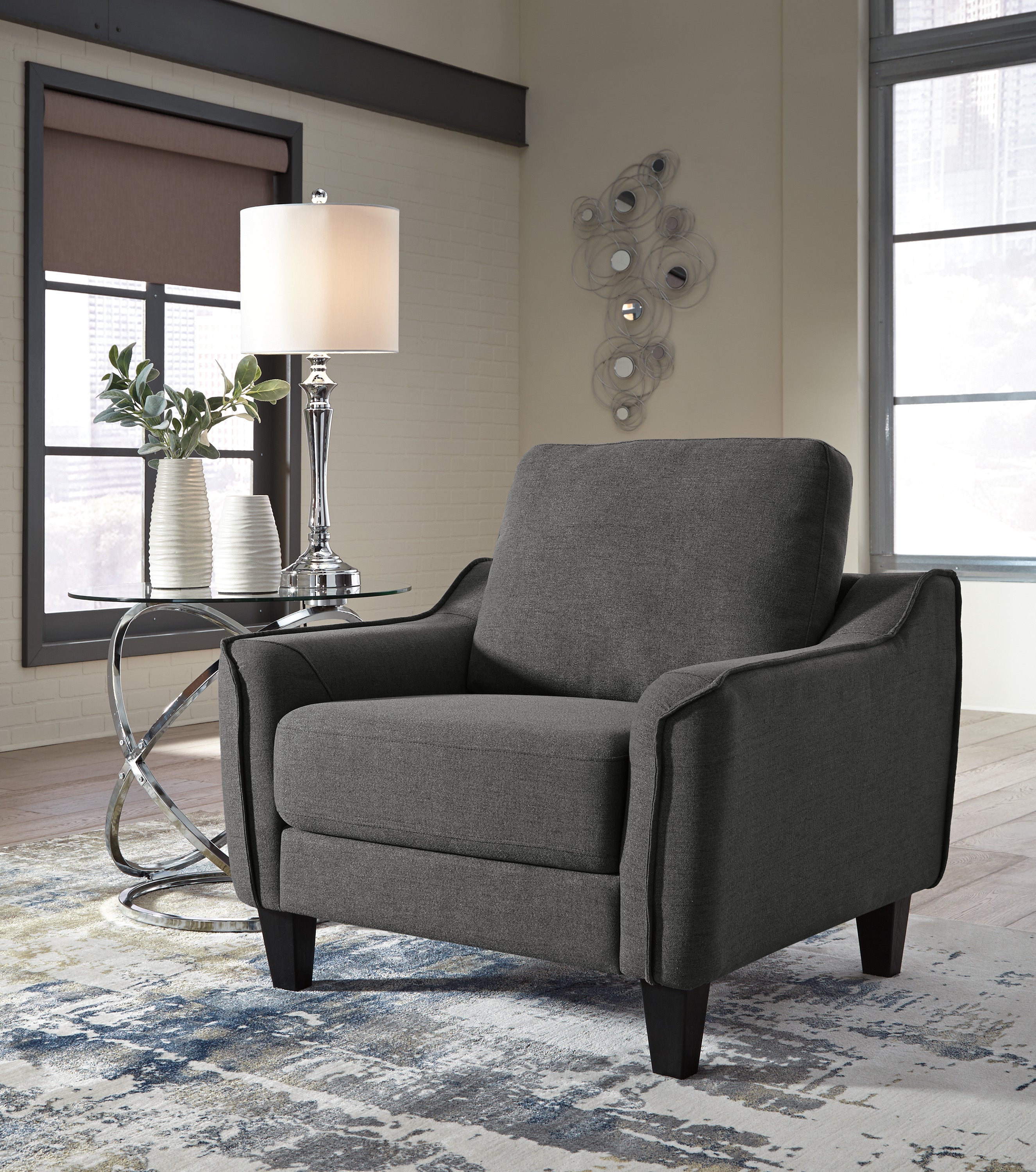 Jarred Convertible Fabric Sofa Chaise Sleeper