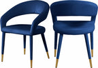 Dee Velvet Fabric Dining Chair in 6 Color Options