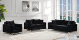 Noah Velvet Living Room Collection in 4 Color Options