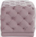 Eileen Tufted Velvet Ottoman in 7 Color Options