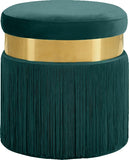 Jasmine Velvet Ottoman in 4 Color Options