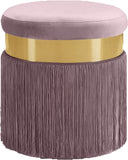 Jasmine Velvet Ottoman in 4 Color Options