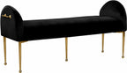 Ollie Velvet Bench in 5 Color Options