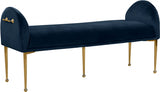 Ollie Velvet Bench in 5 Color Options