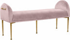 Ollie Velvet Bench in 5 Color Options