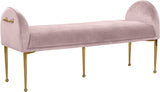 Ollie Velvet Bench in 5 Color Options