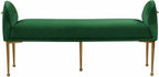 Ollie Velvet Bench in 5 Color Options