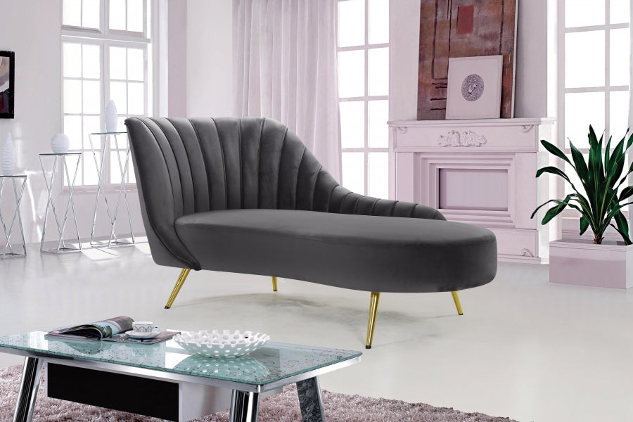Margaret Velvet Chaise Lounge