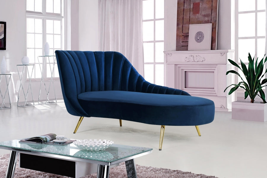 Margaret Velvet Chaise Lounge