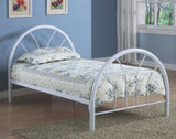 Roger Park Twin Metal Bed With 2-inch Tubing in 3 Colors Options