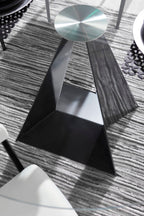 Prism Round Glass Dining Table in 3 Glass Top Sizes