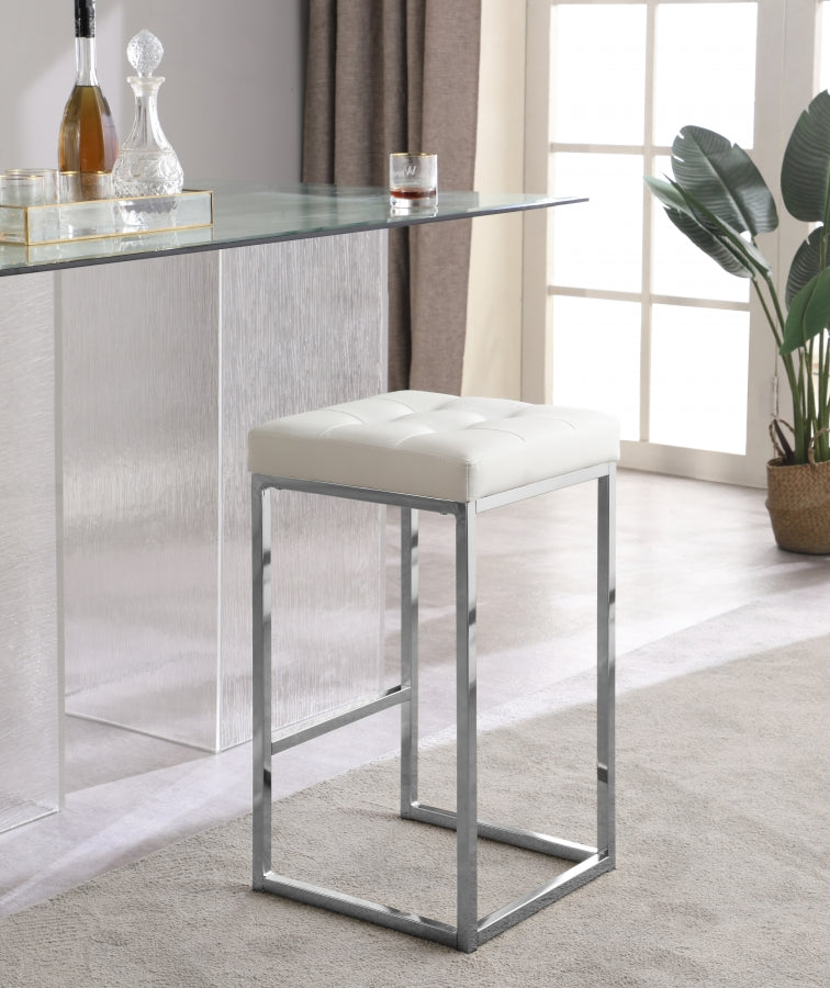 Nick Faux Leather Stool in 6 Color Options
