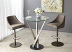 Senna Curve Back Adjustable Barstool