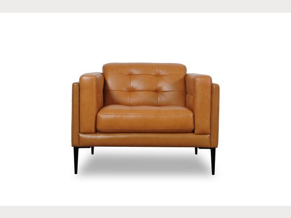 Murray Tan Leather Living Room Collection