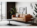 Murray Tan Leather Living Room Collection