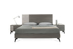 Paige Modern Concrete & Grey Platform Bedroom Collection
