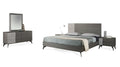 Paige Modern Concrete & Grey Platform Bedroom Collection