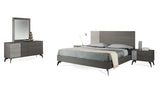 Paige Modern Concrete & Grey Platform Bedroom Collection