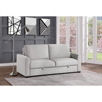 Priscilla Grey Convertible Sleeper Sofa