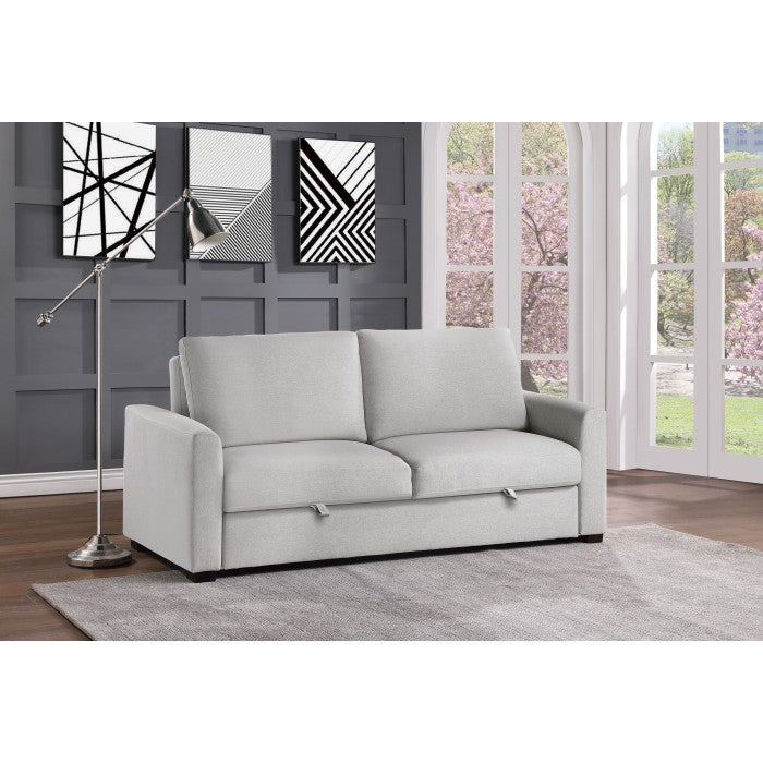 Priscilla Grey Convertible Sleeper Sofa