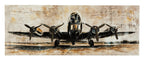 Airplane Design Canvas Wall Art