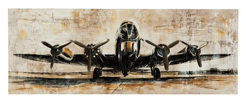 Airplane Design Canvas Wall Art