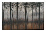 Dark Trees Landscape Canvas Wall Art