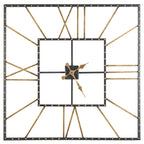 Square Openwork Wall Clock