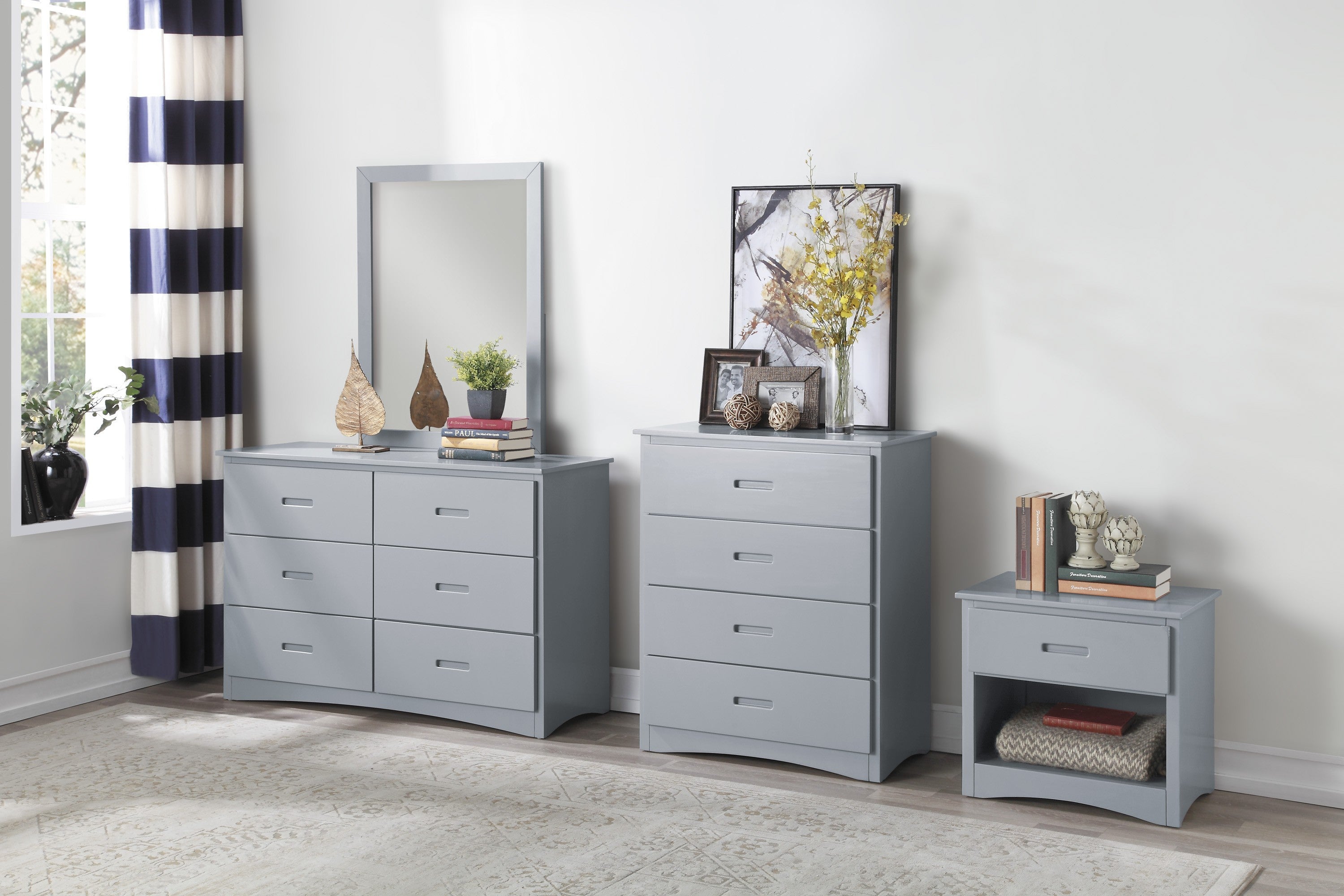Ryan Twin Trundle Bed in  4 Color Options