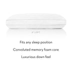Convolution Gelled Microfiber Pillow