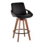 Cosette Mid Century Counter Height Stool in 3 Color Options