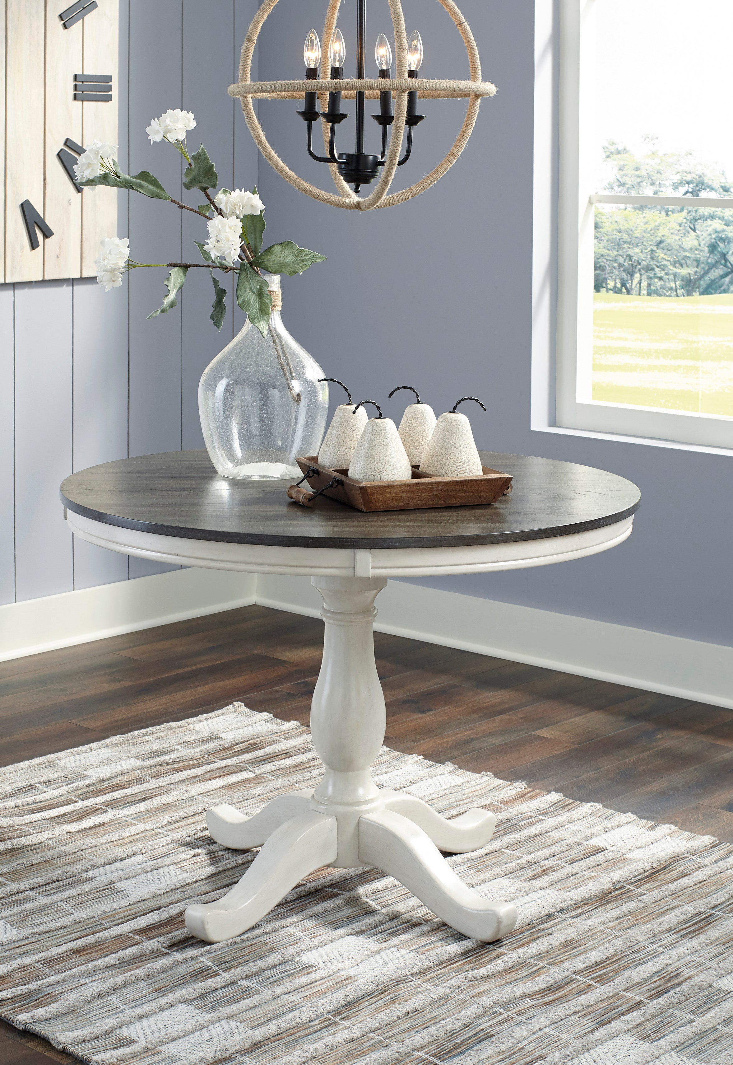 Neil 5 Piece Farmhouse Dinette Set