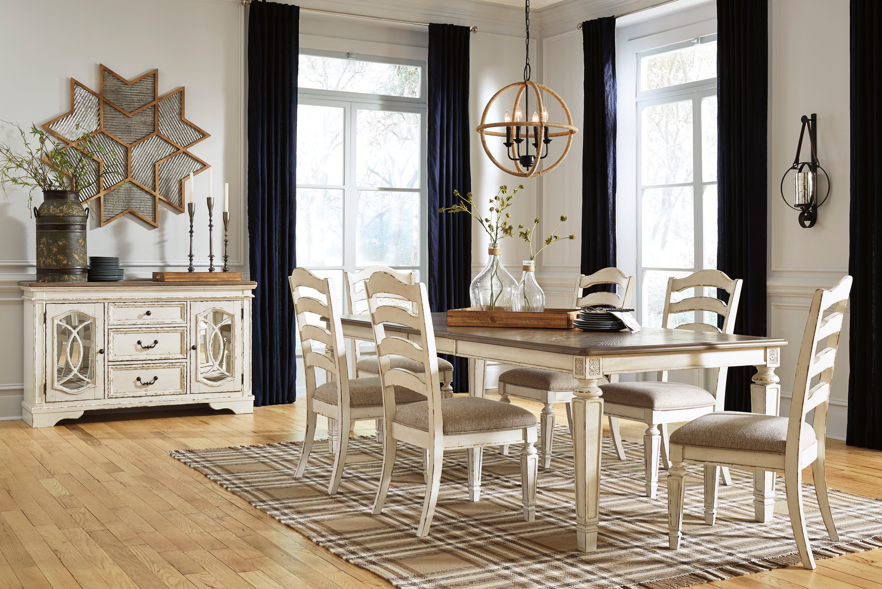 Raymond Rectangular Dining Room Collection | Decorium Furniture