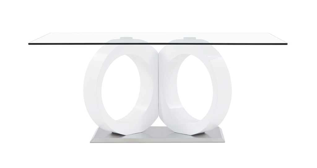 Olivia White Dining Room Collection