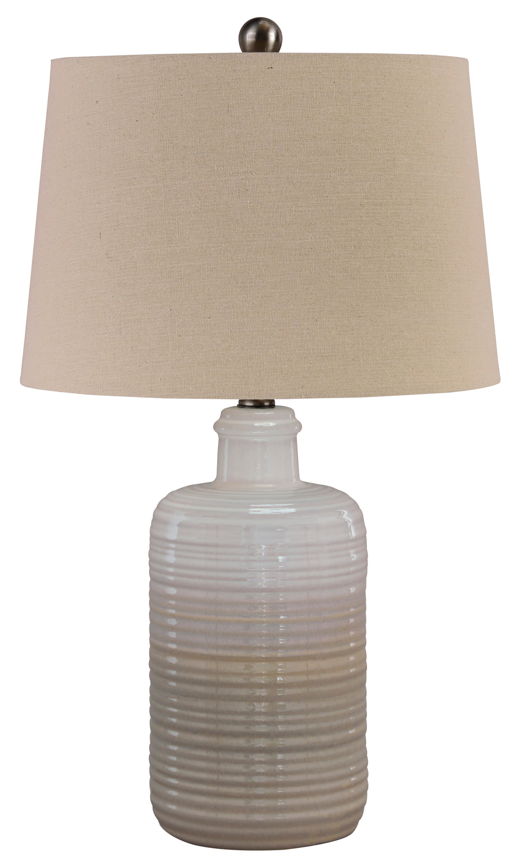 Dual Tone Glazed Ceramic Table Lamp