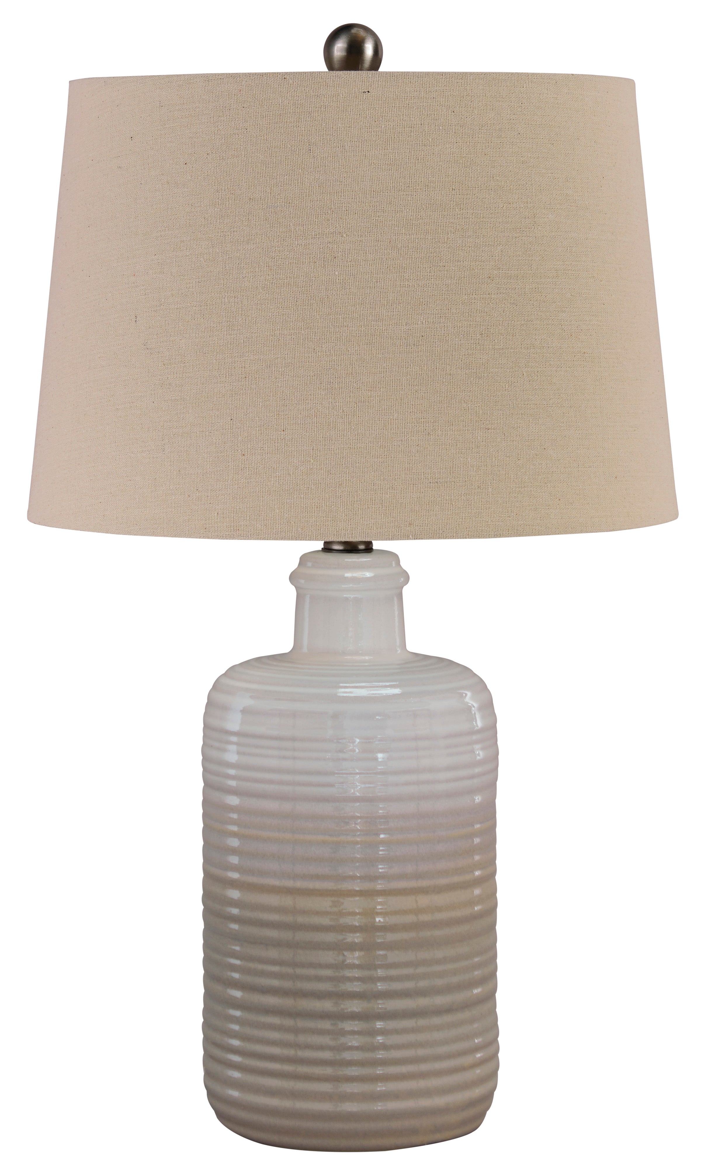 Dual Tone Glazed Ceramic Table Lamp