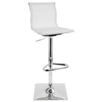 Mira Adjustable Barstool in Grey, Black or White