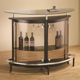 Modern Corner Bar Unit in White or Black