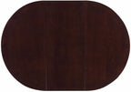 Hudson Counter Height Oval Dining Set with Storage Extension Table