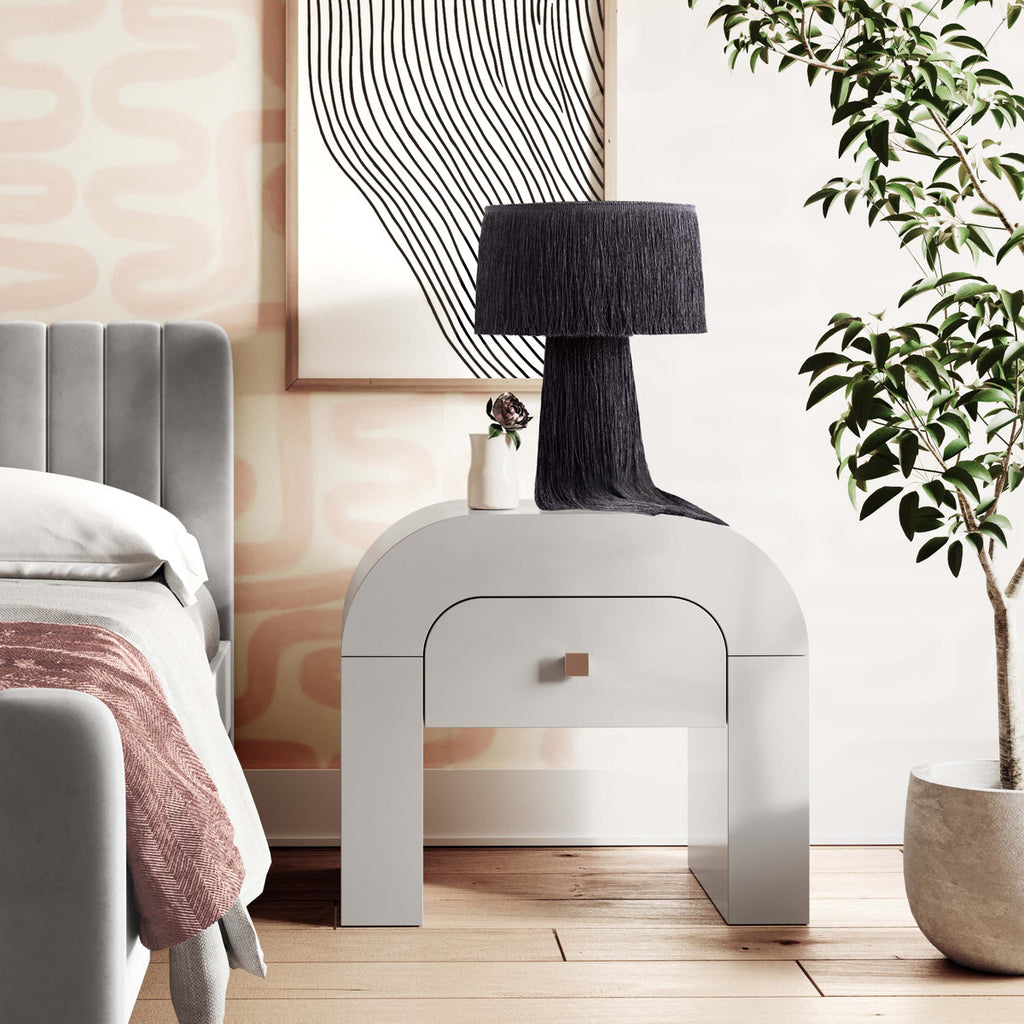 Tassel Table Lamp in 4 Color Options